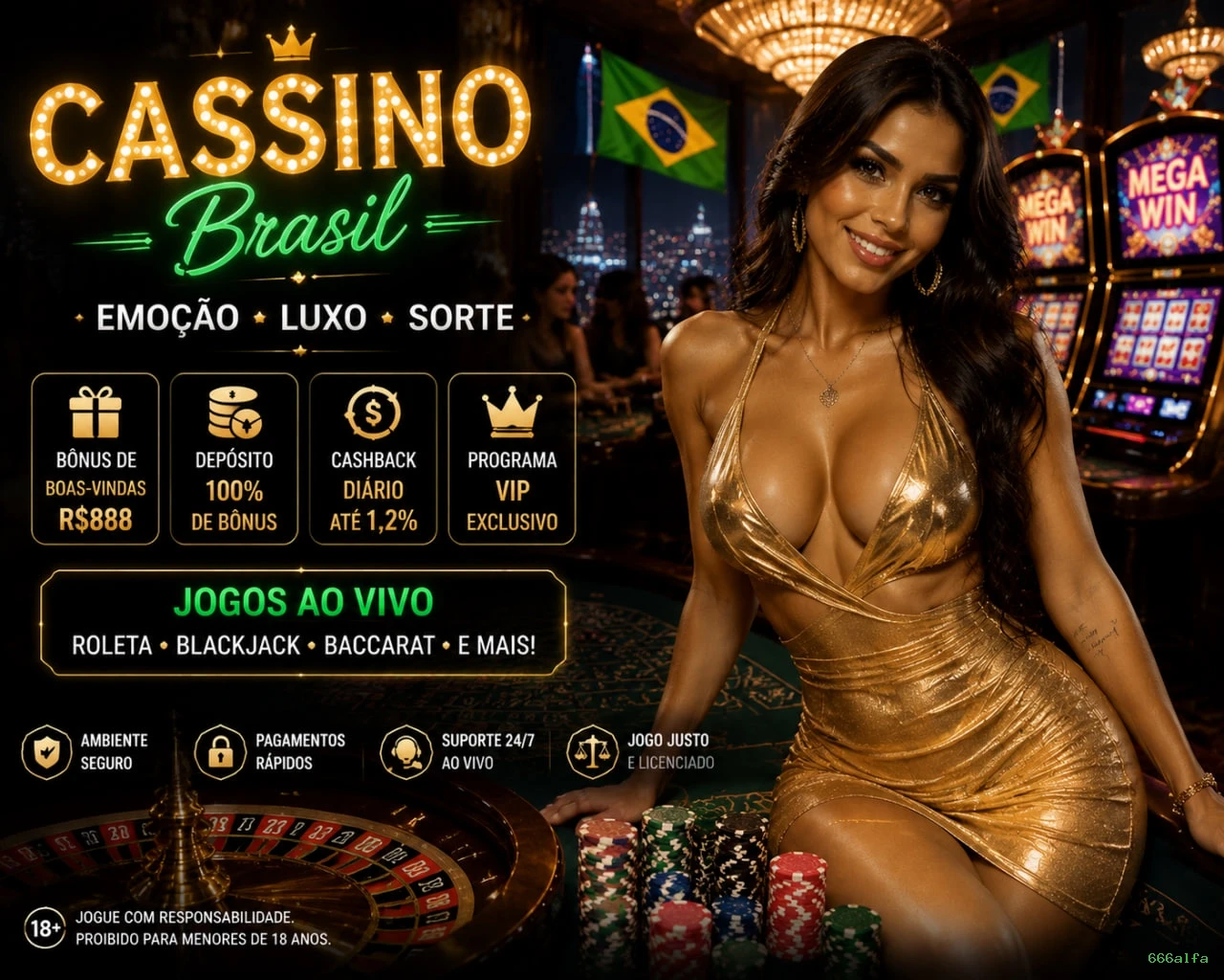 Bônus boas-vindas 666alfa R$100